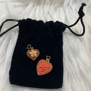 JR heart/flower charms
